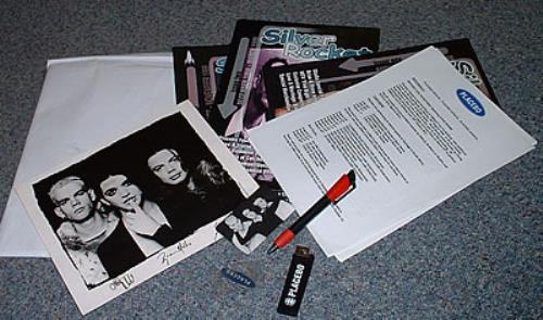 Placebo Fan Club Material memorabilia UK CEBMMFA269833