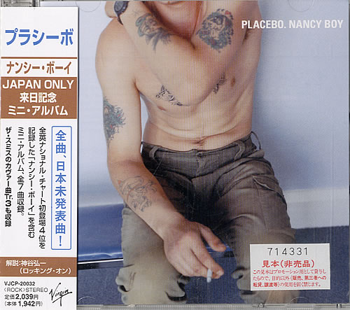 Placebo Nancy Boy CD single (CD5 / 5") Japanese CEBC5NA103165