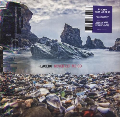 Placebo Never Let Me Go - Transparent Violet Vinyl 2-LP vinyl record set (Double LP Album) UK CEB2LNE817181