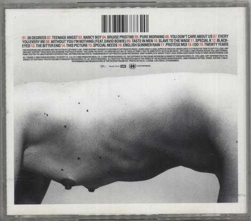 Placebo Once More With Feeling [Singles 1996 - 2004] CD album (CDLP) UK CEBCDON305380