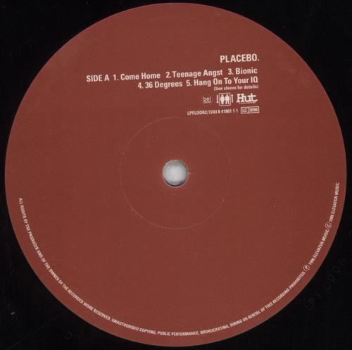 Placebo Placebo + Postcards vinyl LP album (LP record) UK CEBLPPL834932