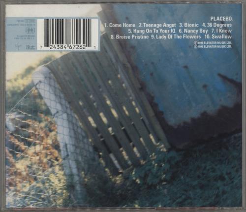 Placebo Placebo CD album (CDLP) UK CEBCDPL485894