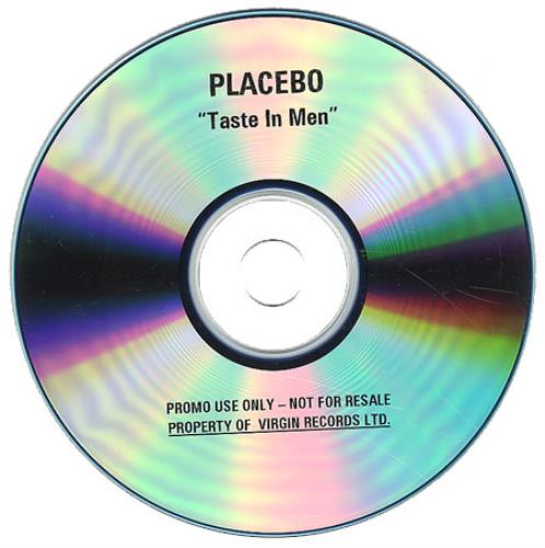 Placebo Taste In Men CD-R acetate UK CEBCRTA168419