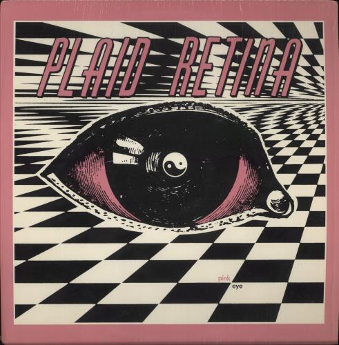 Plaid Retina Pink Eye vinyl LP album (LP record) US 7NDLPPI864247
