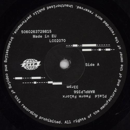 Plaid Feorm Falorx vinyl LP album (LP record) UK P/DLPFE848022