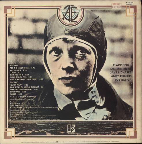 Plainsong In Search Of Amelia Earhart - EX vinyl LP album (LP record) UK PLNLPIN633652