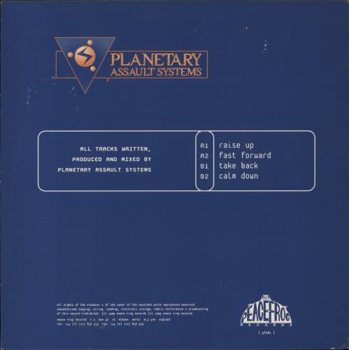 Planetary Assault Systems Planetary Funk Volume 6 12" vinyl single (12 inch record / Maxi-single) UK 8LI12PL854832