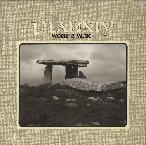 Planxty Words & Music vinyl LP album (LP record) German XTYLPWO834627