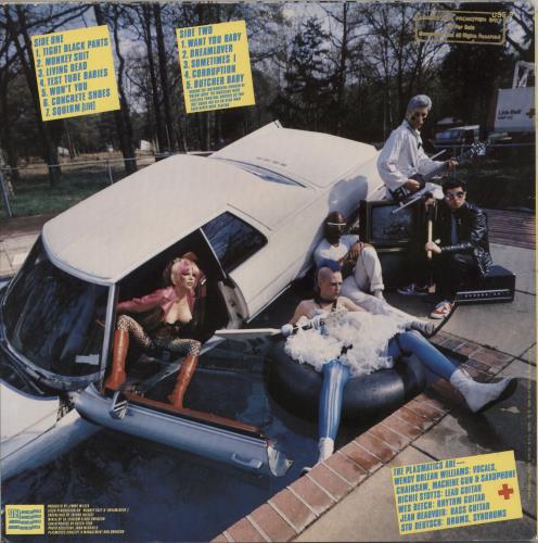 Plasmatics New Hope For The Wretched - 1st - Gold Stamped Promo + Vintage Sticker & Badge vinyl LP album (LP record) US LCSLPNE871300