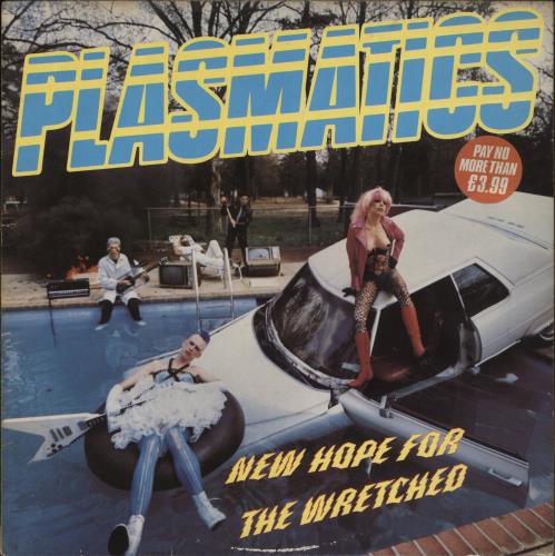Plasmatics New Hope For The Wretched - Marbled Vinyl - Stickered vinyl LP album (LP record) UK LCSLPNE688682