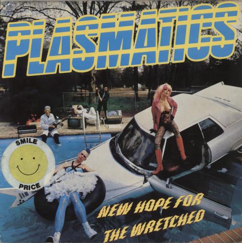 Plasmatics New Hope For The Wretched - Pink Marbled Vinyl vinyl LP album (LP record) UK LCSLPNE866319