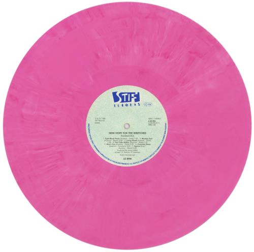Plasmatics New Hope For The Wretched - Pink Marbled Vinyl vinyl LP album (LP record) UK LCSLPNE866319