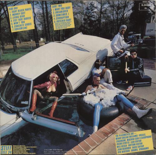 Plasmatics New Hope For The Wretched - Pink Marbled Vinyl vinyl LP album (LP record) UK LCSLPNE866319