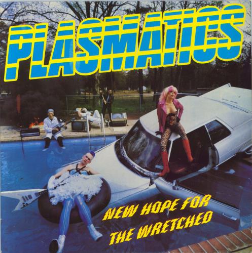 Plasmatics New Hope For The Wretched - Yellow/Light Green Splatter vinyl LP album (LP record) UK LCSLPNE795629