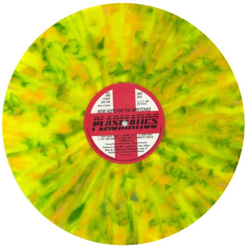 Plasmatics New Hope For The Wretched - Yellow/Light Green Splatter vinyl LP album (LP record) UK LCSLPNE795629