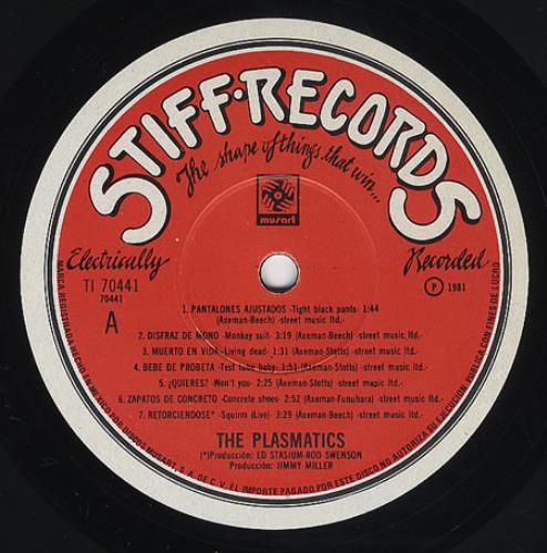 Plasmatics New Hope For The Wretched vinyl LP album (LP record) Mexican LCSLPNE354452