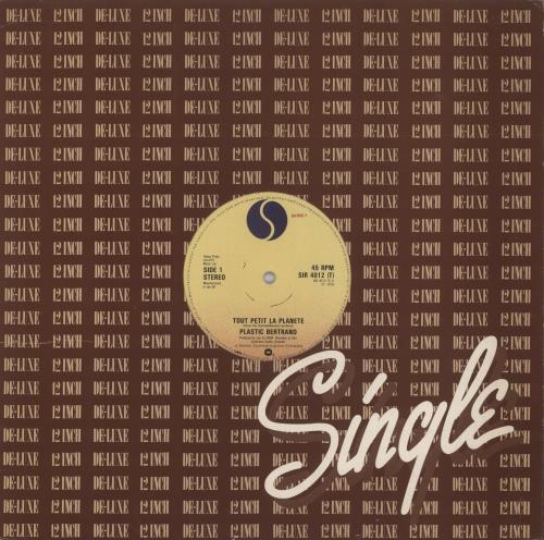 Plastic Bertrand Tout Petit La Planete 12" vinyl single (12 inch record / Maxi-single) UK PBE12TO102712