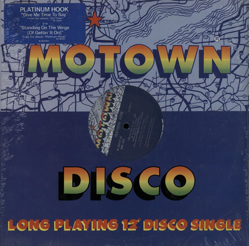 Platinum Hook Give Me Time To Say - Sealed 12" vinyl single (12 inch record / Maxi-single) US PL312GI568447