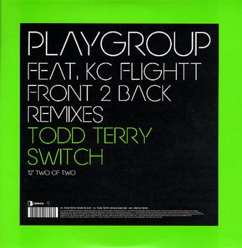 Playgroup Front 2 Back 12" vinyl single (12 inch record / Maxi-single) UK AYG12FR347379