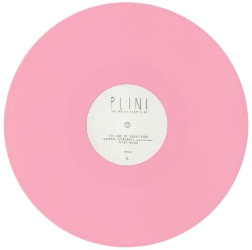 Plini The End of Everything - Lemonade Pink Vinyl 12" vinyl single (12 inch record / Maxi-single) Australian 88J12TH867540
