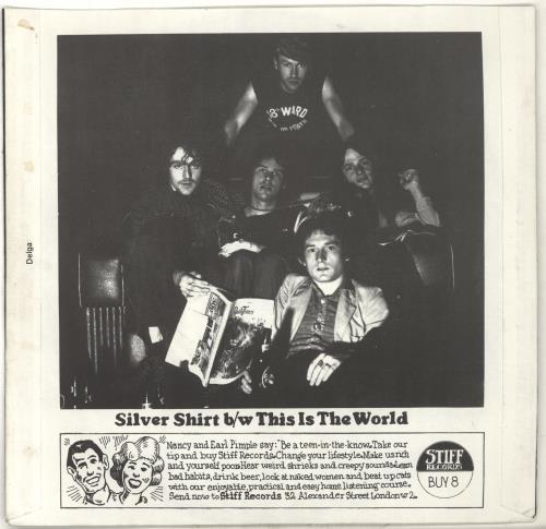 Plummet Airlines Silver Shirt 7" vinyl single (7 inch record / 45) UK Q2W07SI705554