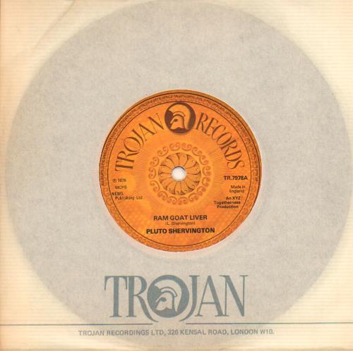 Pluto Shervington Ram Goat Liver 7" vinyl single (7 inch record / 45) UK PKZ07RA643055