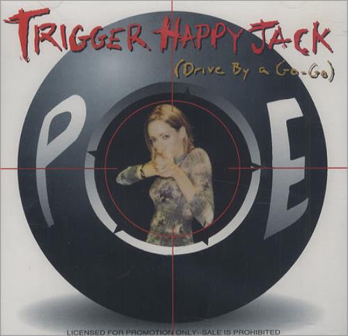 Poe Trigger Happy Jack CD single (CD5 / 5") US POEC5TR194345