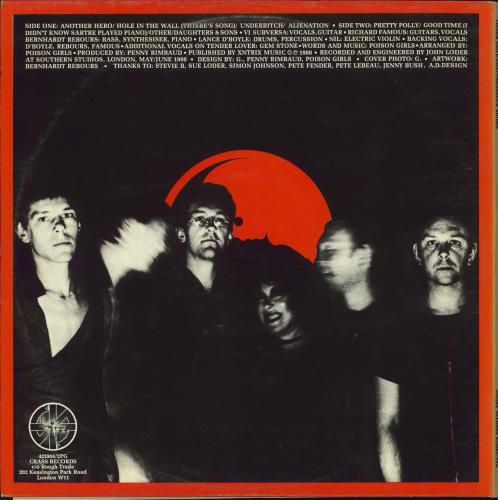 Poison Girls Chappaquiddick Bridge vinyl LP album (LP record) UK P-GLPCH375905