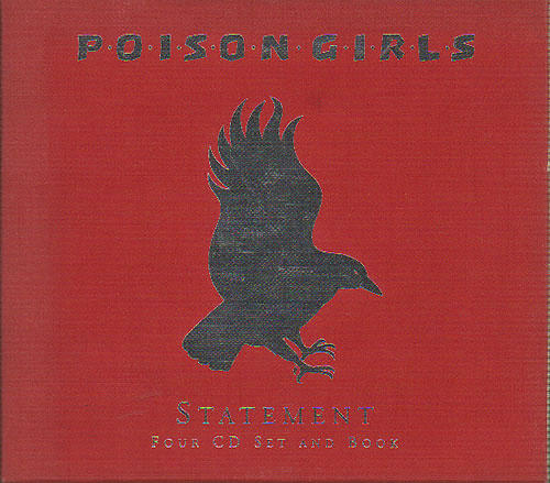 Poison Girls Statement - The Complete Recordings box set UK P-GBXST260207