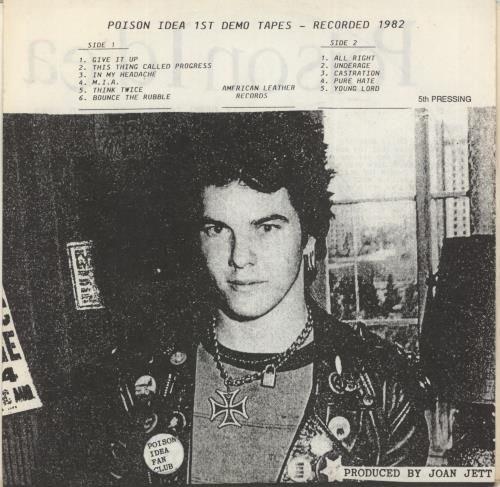 Poison Idea Darby Crash Rides Again 7" vinyl single (7 inch record / 45) US PSN07DA871567