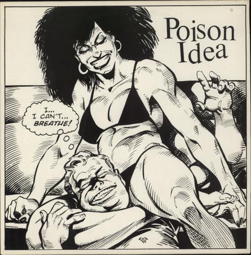 Poison Idea Punish Me 12" vinyl single (12 inch record / Maxi-single) UK PSN12PU864202