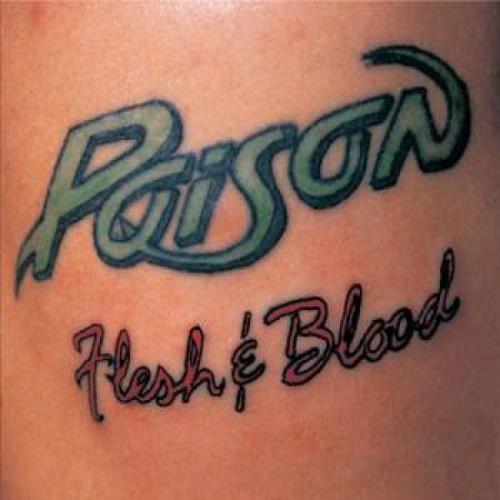 Poison Flesh & Blood CD album (CDLP) UK POICDFL366743