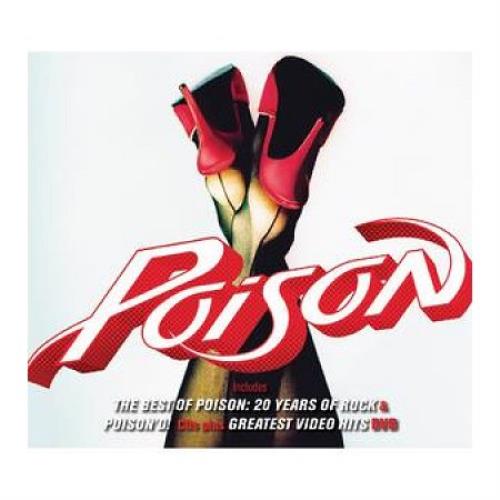 Poison Gift Pack 3-disc CD/DVD Set UK POI3DGI419748