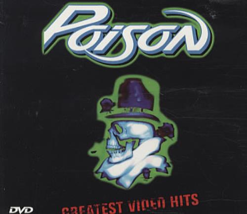 Poison Greatest Video Hits DVD UK POIDDGR333764