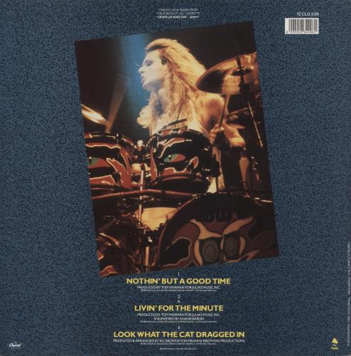 Poison Nothin' But A Good Time 12" vinyl single (12 inch record / Maxi-single) UK POI12NO276585