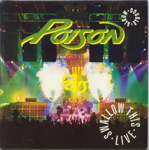 Poison Swallow This Live - EX 2-LP vinyl record set (Double LP Album) UK POI2LSW792263