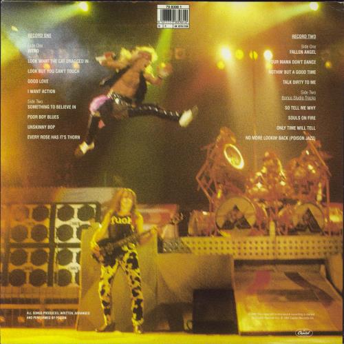 Poison Swallow This Live - EX 2-LP vinyl record set (Double LP Album) UK POI2LSW792263