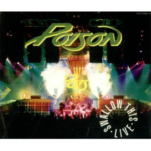 Poison Swallow This Live 2 CD album set (Double CD) Japanese POI2CSW36451