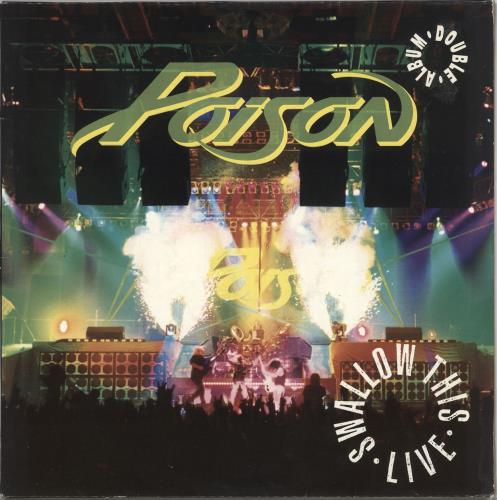 Poison Swallow This Live 2-LP vinyl record set (Double Album) UK POI2LSW727445