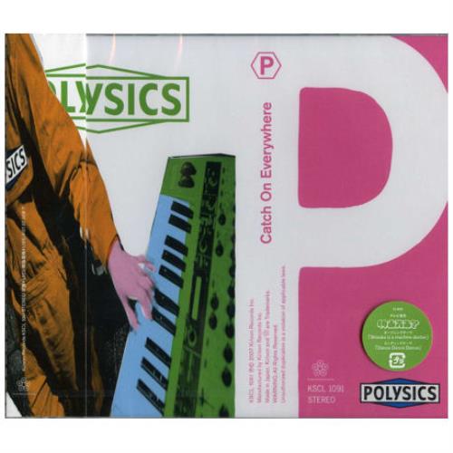 Polysics Catch On Everywhere CD single (CD5 / 5") Japanese ICYC5CA385005