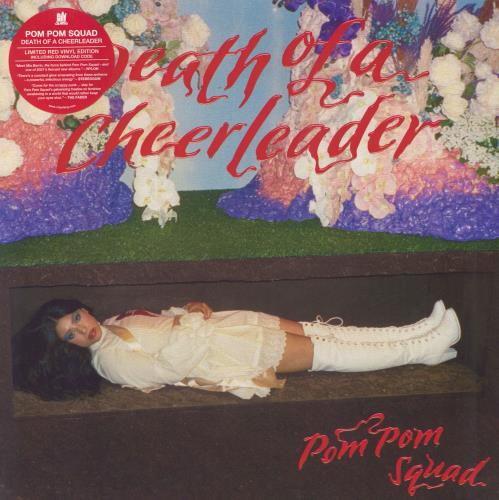 Pom Pom Squad Death Of A Cheerleader - Red Vinyl - Sealed vinyl LP album (LP record) UK 530LPDE817450