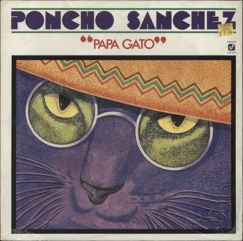 Poncho Sanchez Papa Gato vinyl LP album (LP record) US PKPLPPA856502