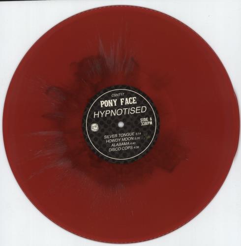 Pony Face Hypnotised - Red & Silver Vinyl vinyl LP album (LP record) Australian -TRLPHY885948