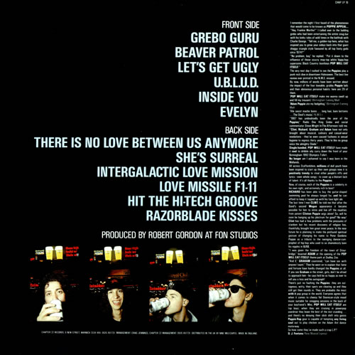 Pop Will Eat Itself Box Frenzy - Hype Stickered vinyl LP album (LP record) UK PWELPBO253948