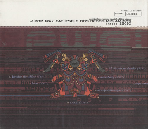 Pop Will Eat Itself Dos Dedos Mis Amigos CD album (CDLP) UK PWECDDO160733