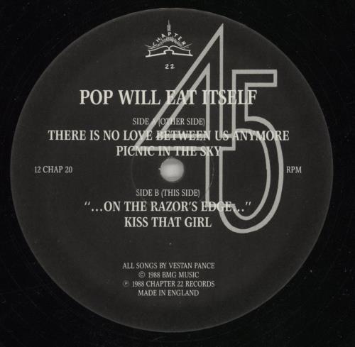 Pop Will Eat Itself There Is No Love Between Us Anymore 12" vinyl single (12 inch record / Maxi-single) UK PWE12TH466285