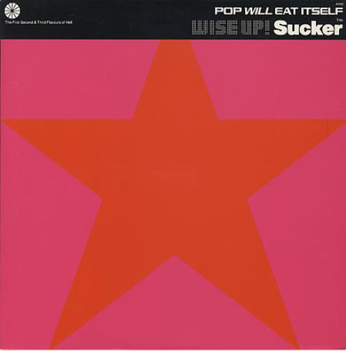 Pop Will Eat Itself Wise Up! Sucker 10" vinyl single (10 inch record) UK PWE10WI83297