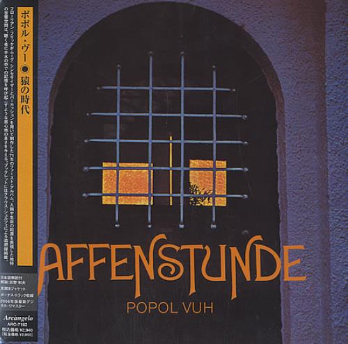 Popol Vuh Affenstunde CD album (CDLP) Japanese PVUCDAF395931