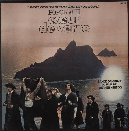 Popol Vuh C�ur De Verre vinyl LP album (LP record) French PVULPCU622415