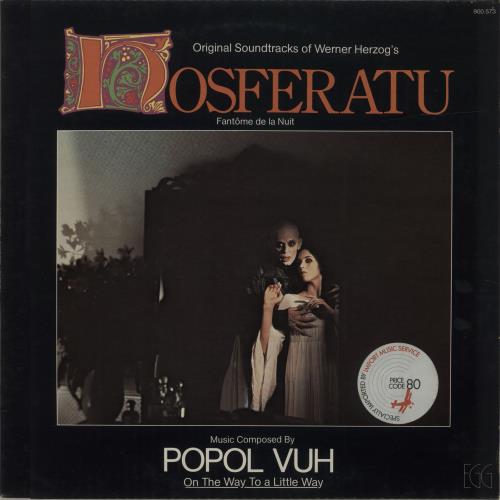 Popol Vuh Nosferatu vinyl LP album (LP record) French PVULPNO665733
